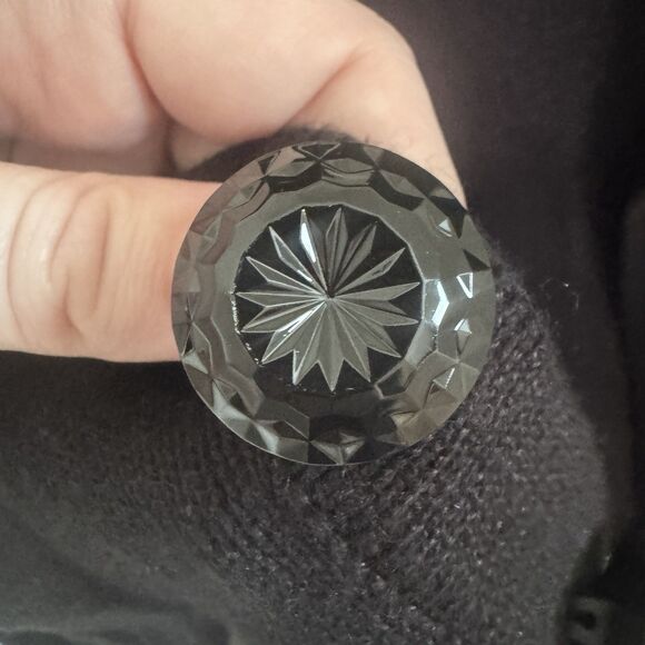 VTG Norm Thompson Knit Cardigan Sweater Christmas Poinsettia Cardinal Med Petite - Picture 11 of 12